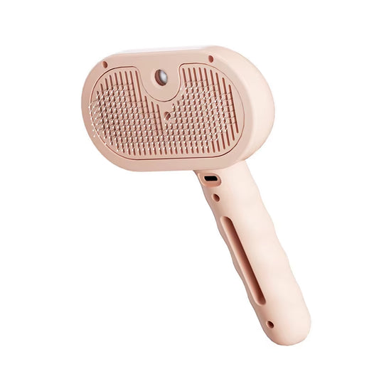 Dog Comb Pet Steam Massage Brush Safe round Head Soft Teeth Spray Hair Removal Comb for Dog Universal for Cats Dogs Accessories