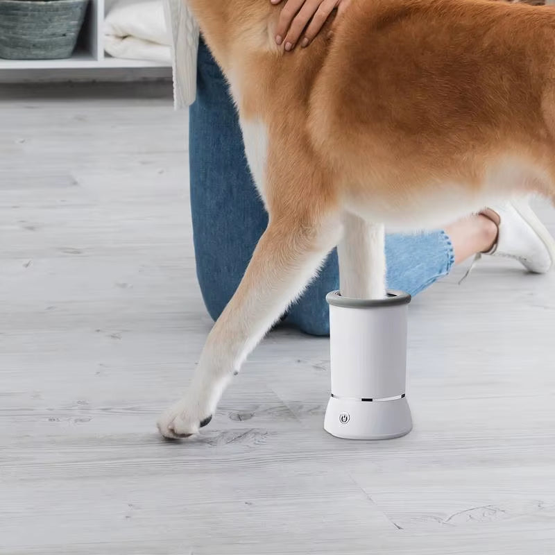 Automatic USB Rechargeable Dog Paw Washer - Effortlessly Clean Your Pet's Paws with Comfort and Convenience